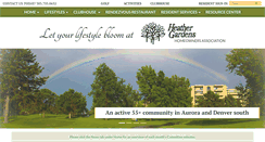 Desktop Screenshot of heathergardens.org